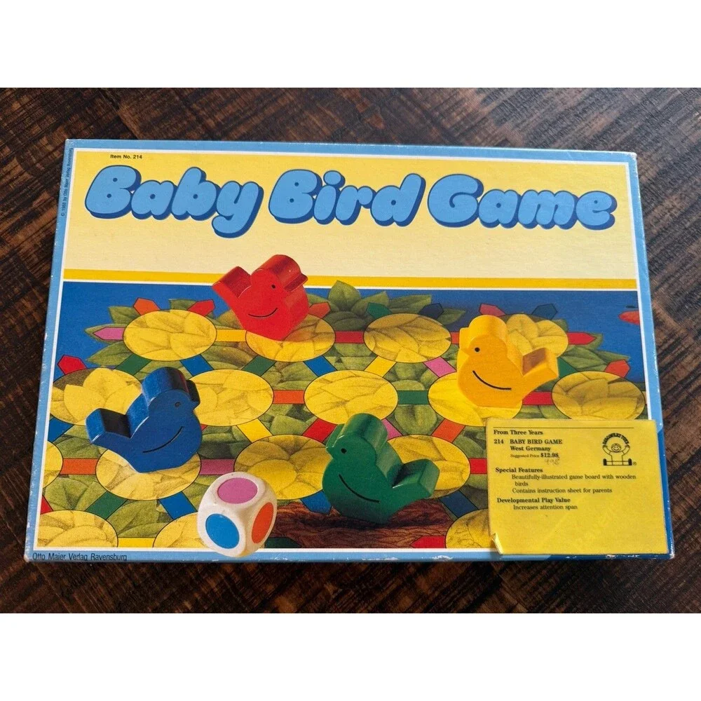 1988 Baby Bird Board Game  Ravensburger Discovery Toys Complete Great Condition